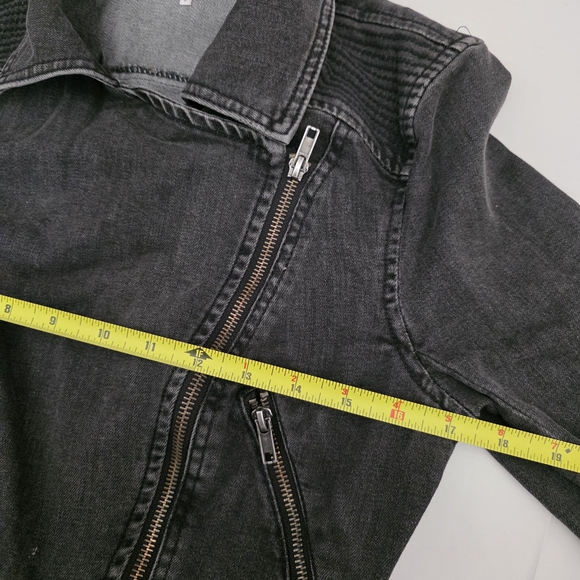 Free People Charcoal Jean Jacket - Picture 13 of 13